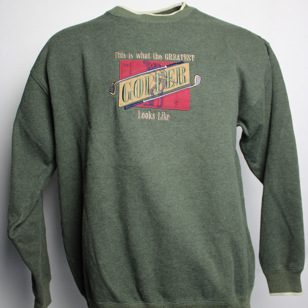 MCSports XL Long Sleeve Golfer Pullover